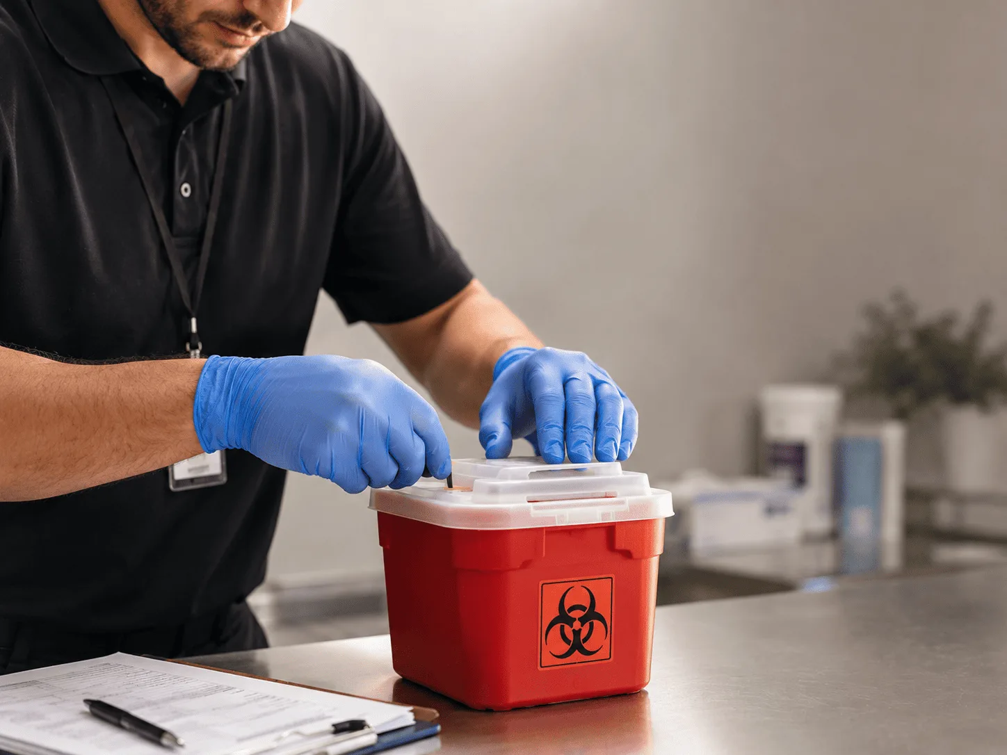 Why choose Sharps Waste Disposal in Rose, OK